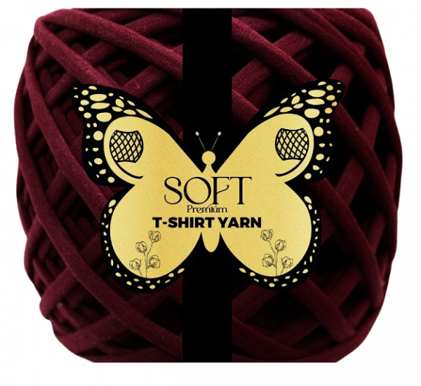 Fettuccia in Cotone Burgundy