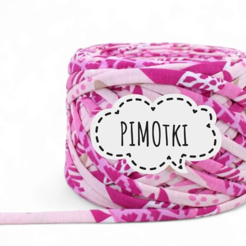 Fettuccia in cotone in fantasia Pantera Rosa