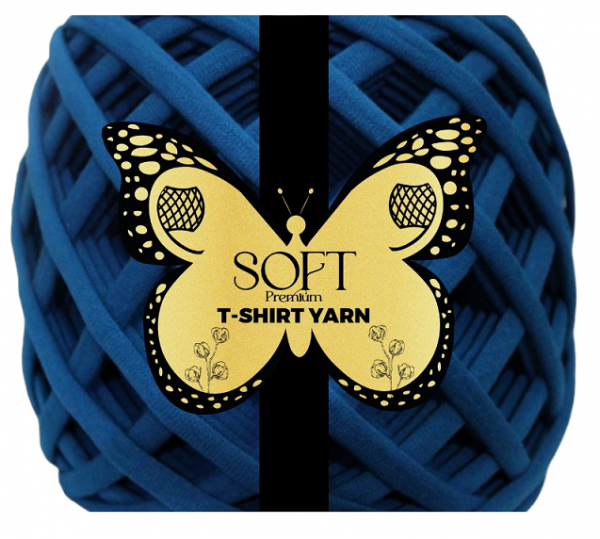Fettuccia in Cotone Petrol Blu