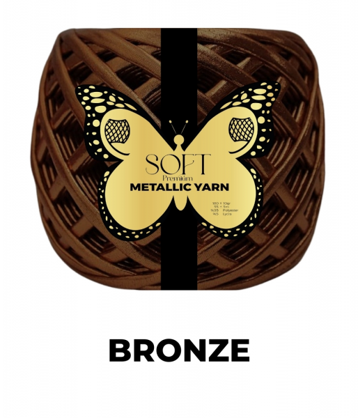 Fettuccia Metallica Bronzo