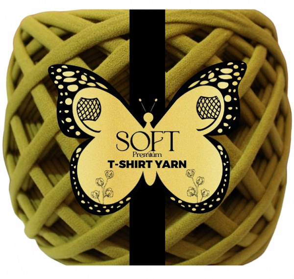 Fettuccia in Cotone Golden Lime