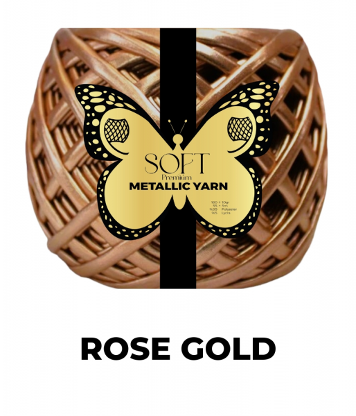 Fettuccia Metallica Color Rose Gold