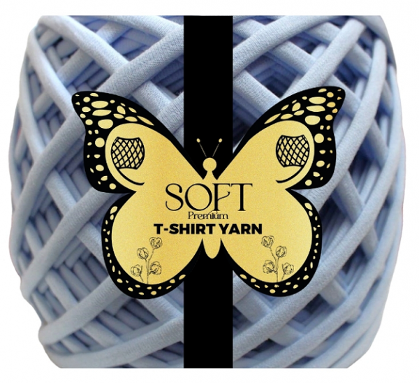 Fettuccia in Cotone Baby Blue