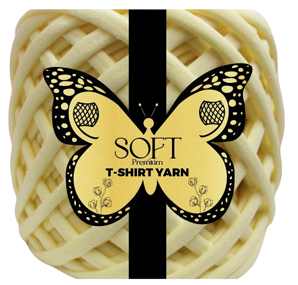 Fettuccia in Cotone Soft Yellow
